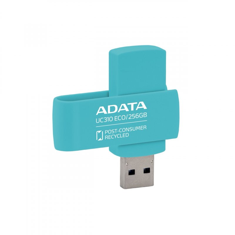 ADATA UC310 ECO/ 256GB/ USB 3.2/ USB-A/ Zelená - obrázek č. 2