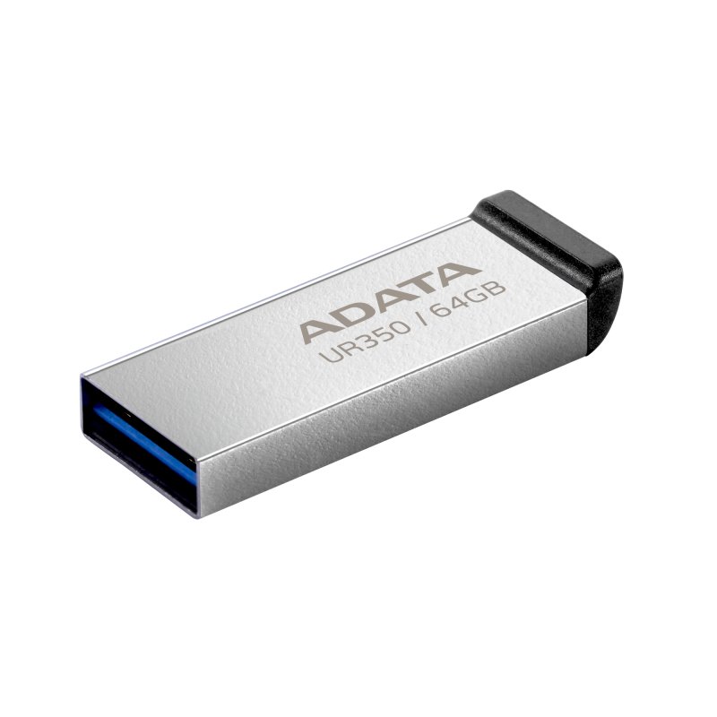 ADATA UR350/ 64GB/ USB 3.2/ USB-A/ Černá - obrázek č. 1