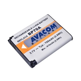 Baterie AVACOM Samsung BP-70A Li-Ion 3.7V 620mAh 2.3Wh - obrázek produktu