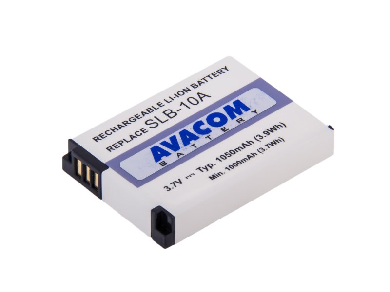 Baterie AVACOM pro Samsung SLB-10A Li-Ion 3.7V 1050mAh 3.9Wh - obrázek produktu