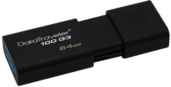128GB Kingston USB 3.0 DataTraveler 100 G3 (100MB/ s čtení) - obrázek produktu
