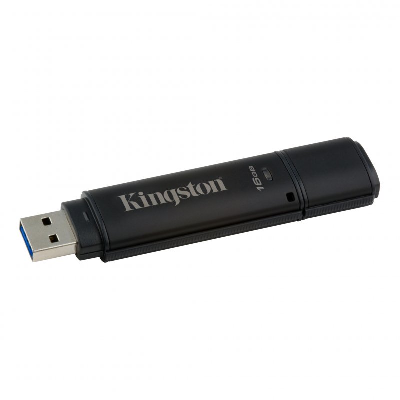 Kingston DataTraveler 4000G2/ 16GB/ USB 3.0/ USB-A/ Černá - obrázek č. 1