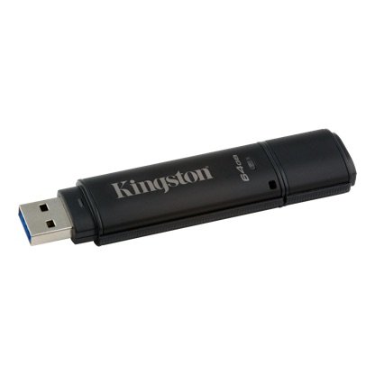 Kingston DataTraveler 4000G2/ 64GB/ USB 3.0/ USB-A/ Černá - obrázek č. 1