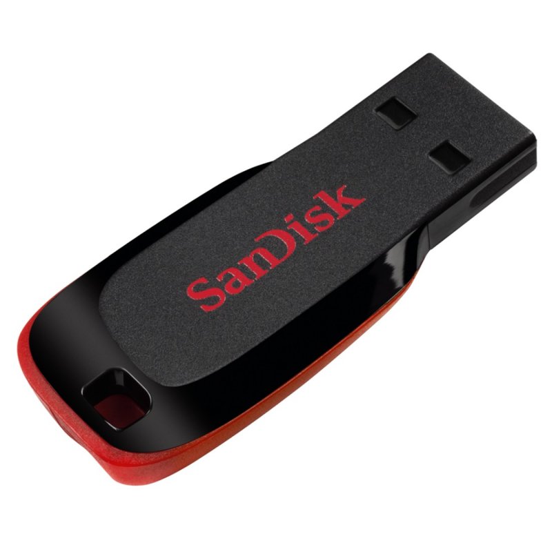 SanDisk Cruzer Blade/ 128GB/ USB 2.0/ USB-A/ Černá - obrázek produktu