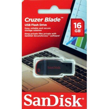 SanDisk Cruzer Blade 16GB USB 2.0 černá - obrázek č. 1