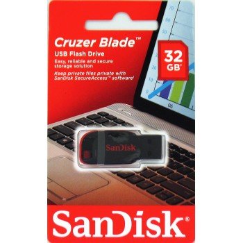 SanDisk Cruzer Blade 32GB USB 2.0 černá - obrázek č. 1