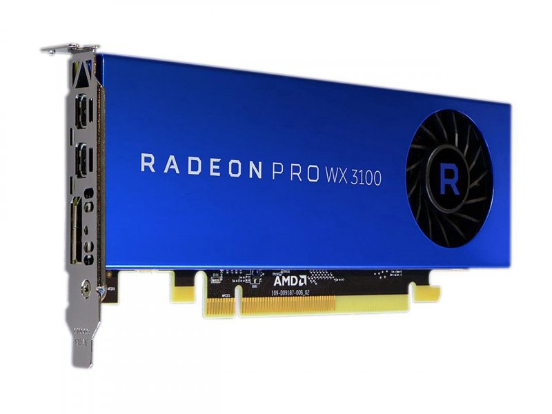 AMD Radeon Pro WX 3100 - 4GB GDDR5, 2xmDP, 1xDP - obrázek č. 3