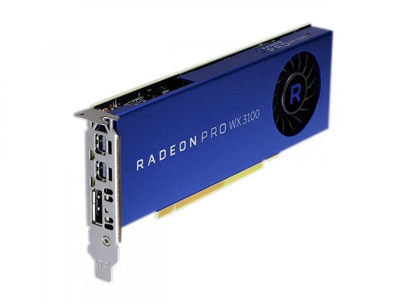 AMD Radeon Pro WX 3100 - 4GB GDDR5, 2xmDP, 1xDP - obrázek č. 1