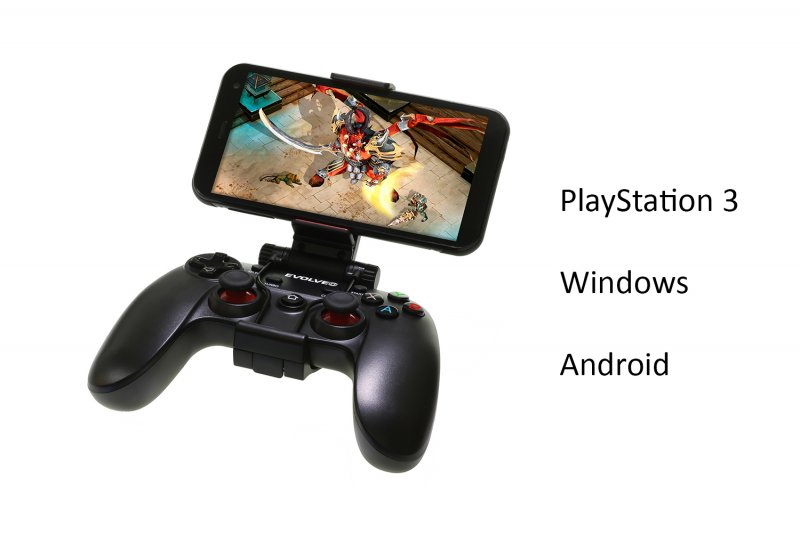 EVOLVEO Fighter F1, bezdrátový gamepad pro PC, PlayStation 3, Android box/ smartphone - obrázek č. 1