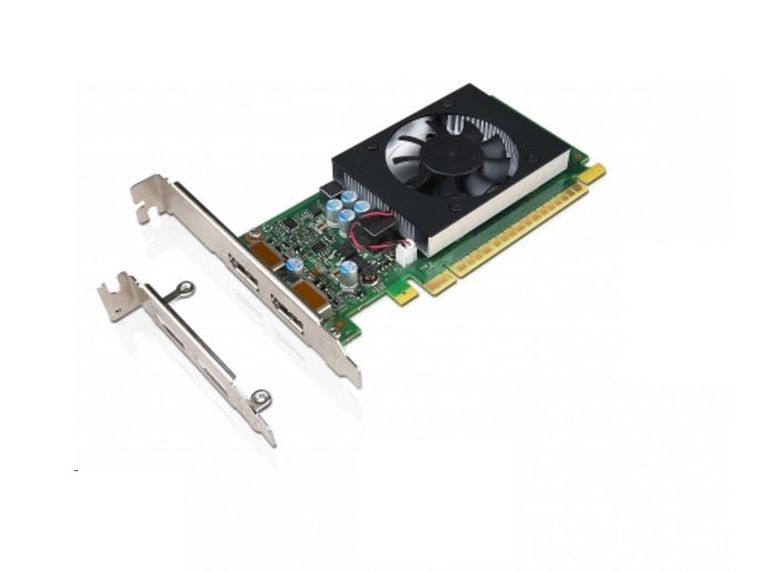 Lenovo GeForce GT730 2GB Dual DP HP and LP Graphics Card - obrázek produktu