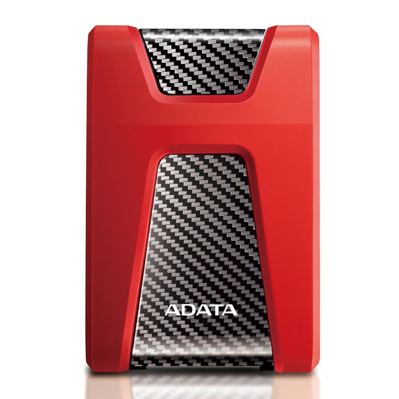 ADATA HD650/ 2TB/ HDD/ Externí/ 2.5"/ Červená/ 3R - obrázek produktu