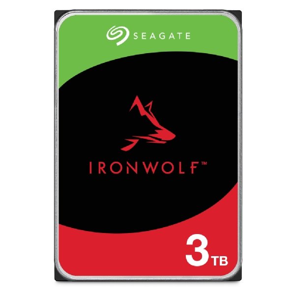 Seagate IronWolf/ 3TB/ HDD/ 3.5"/ SATA/ 5400 RPM/ 3R - obrázek produktu