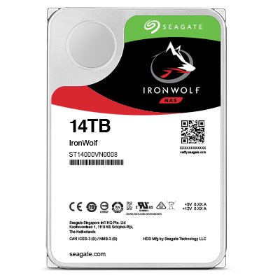 Seagate IronWolf Pro/ 14TB/ HDD/ 3.5"/ SATA/ 7200 RPM/ 5R - obrázek produktu