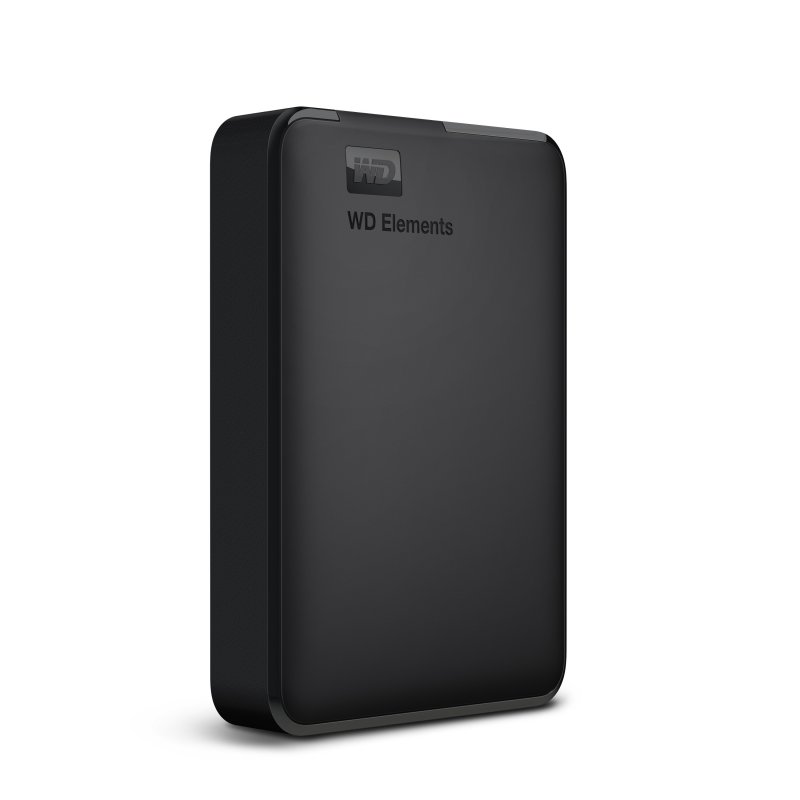 WD Elements Portable/ 4TB/ HDD/ Externí/ 2.5"/ Černá/ 2R - obrázek produktu