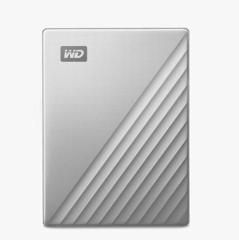 WD My Passport/ 5TB/ HDD/ Externí/ 2.5"/ Stříbrná/ 3R - obrázek produktu