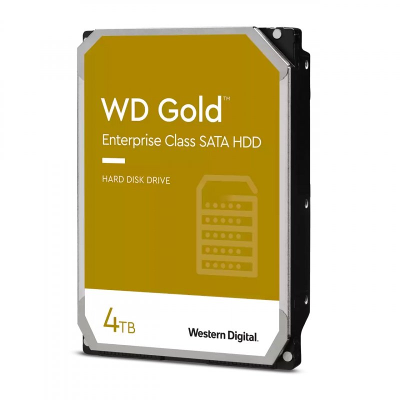 WD Gold/ 4TB/ HDD/ 3.5"/ SATA/ 7200 RPM/ 5R - obrázek produktu