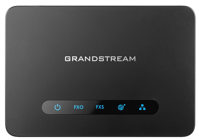 Grandstream HT813 1FXS,1FXO ATA brána, 2 SIP úč, 2x100Mb LAN, NAT router, 3-way konf., provisioning - obrázek produktu