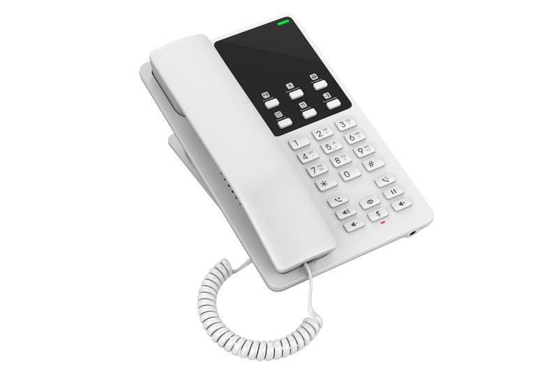 Grandstream GHP620W SIP WiFi hotelový telefon bílý - obrázek č. 4