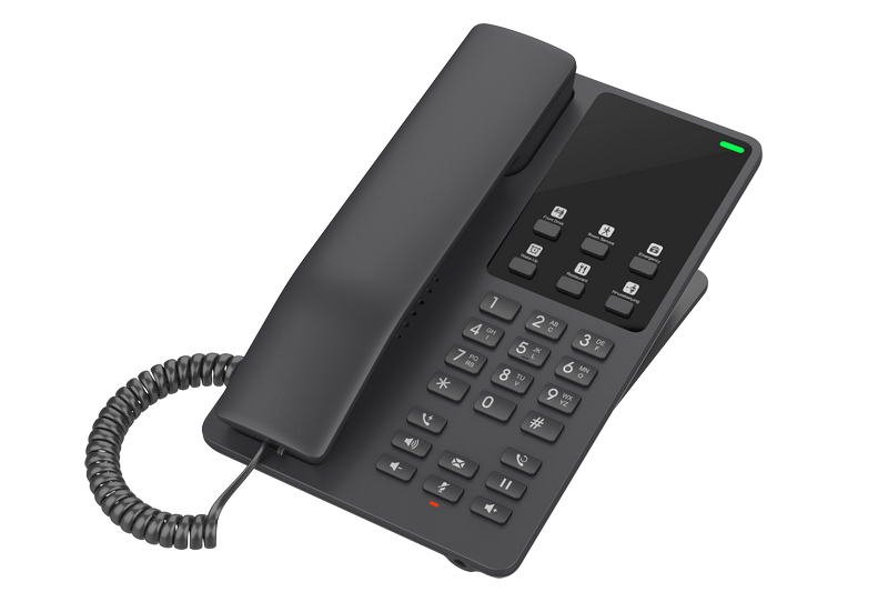 Grandstream GHP621 SIP hotelový telefon černý - obrázek č. 1