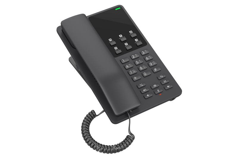 Grandstream GHP621 SIP hotelový telefon černý - obrázek č. 3