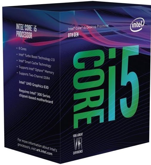 CPU Intel Core i5-8400 BOX (2.8GHz,  LGA1151 VGA) - obrázek produktu