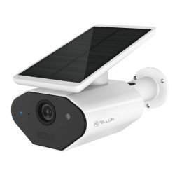 Tellur Wifi smart solární kamera 960P, IP65, outdoor, bílá - obrázek produktu