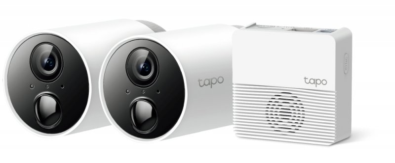 Tapo C400S2 smart cam battery system 2×Tapo C400+1×Tapo H200 - obrázek produktu