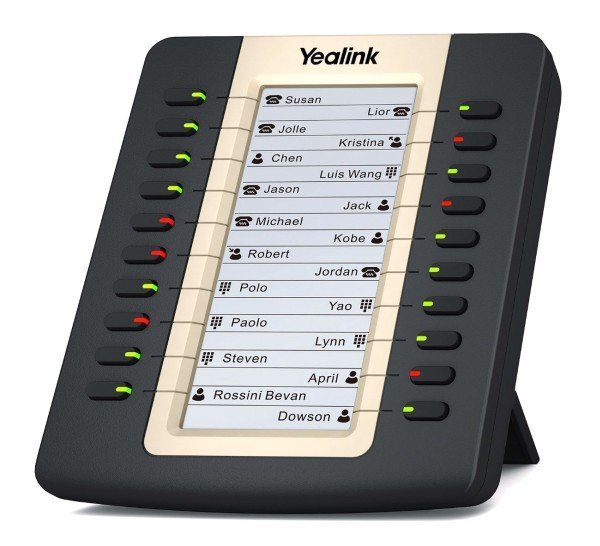 Yealink EXP20 exp. modul s LCD, 20 tl., k tel. T27/ T29 - obrázek produktu