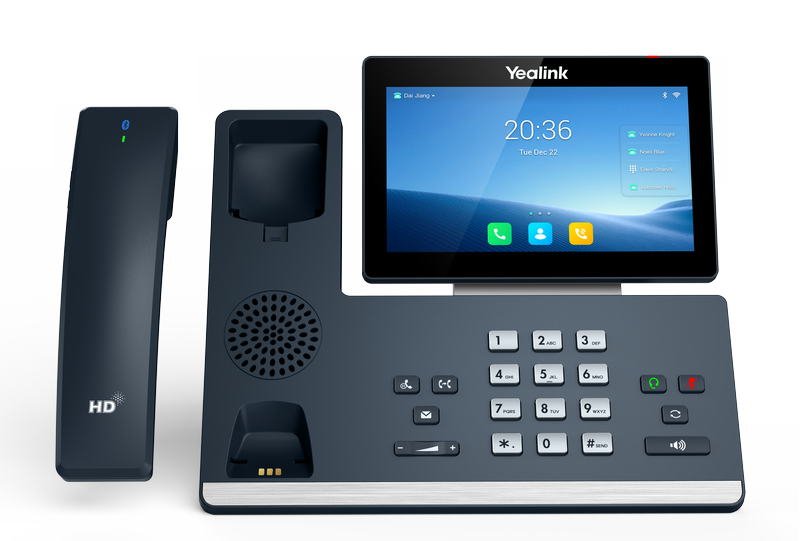 Yealink SIP-T58W Pro SIP telefon, Android, PoE, 7" bar. dot. LCD, BT sluchátko, GigE - obrázek produktu