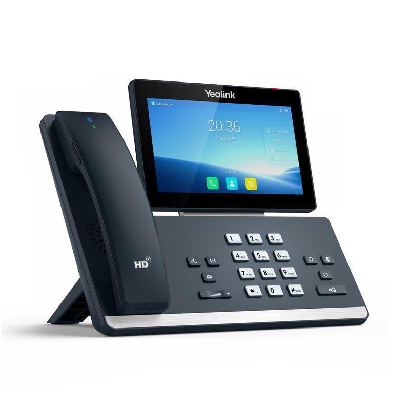 Yealink SIP-T58W Pro SIP telefon, Android, PoE, 7" bar. dot. LCD, BT sluchátko, GigE - obrázek č. 2