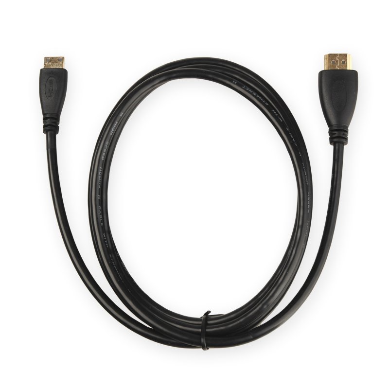 4W Kabel HDMI - mini HDMI v1.4 1.8m Black - obrázek č. 2