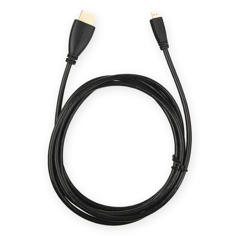 4W Kabel HDMI - micro HDMI v1.4 3.0m Black - obrázek č. 2