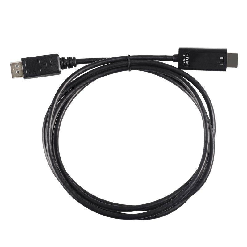 4World kabel Display Port M - HDMI M 1.0m Black - obrázek č. 2