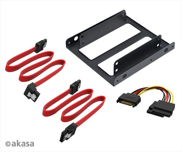 AKASA 2.5" SSD/ HDD adaptér s kabely - obrázek produktu