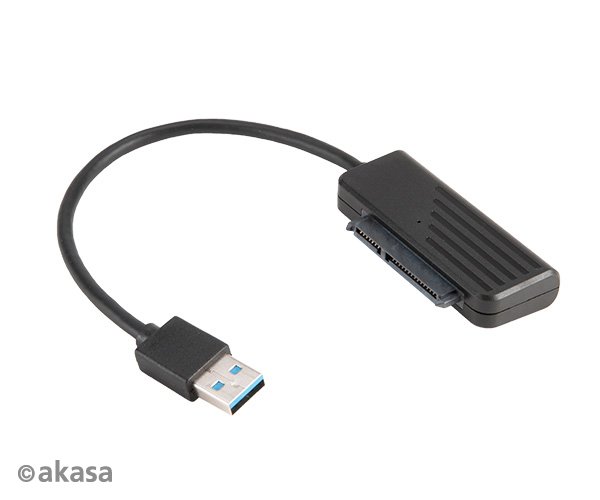 AKASA USB 3.1 adaptér pro 2,5" HDD a SSD - 20 cm - obrázek č. 1