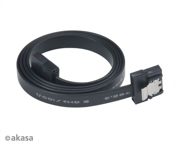 AKASA - Super slim SATA kabel - 50 cm - 2 ks - obrázek č. 1