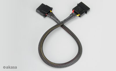 AKASA - 4-pin molex - 30 cm prodlužovací kabel - obrázek produktu