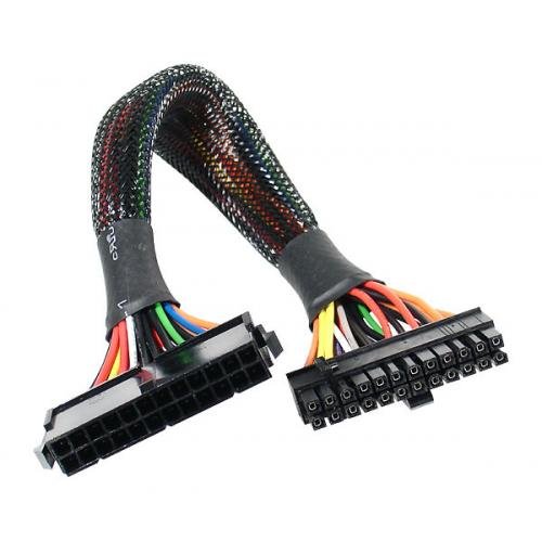 Prodlužovací kabel 24 pin(M) na 20+4 pin(F) - 30cm - obrázek produktu