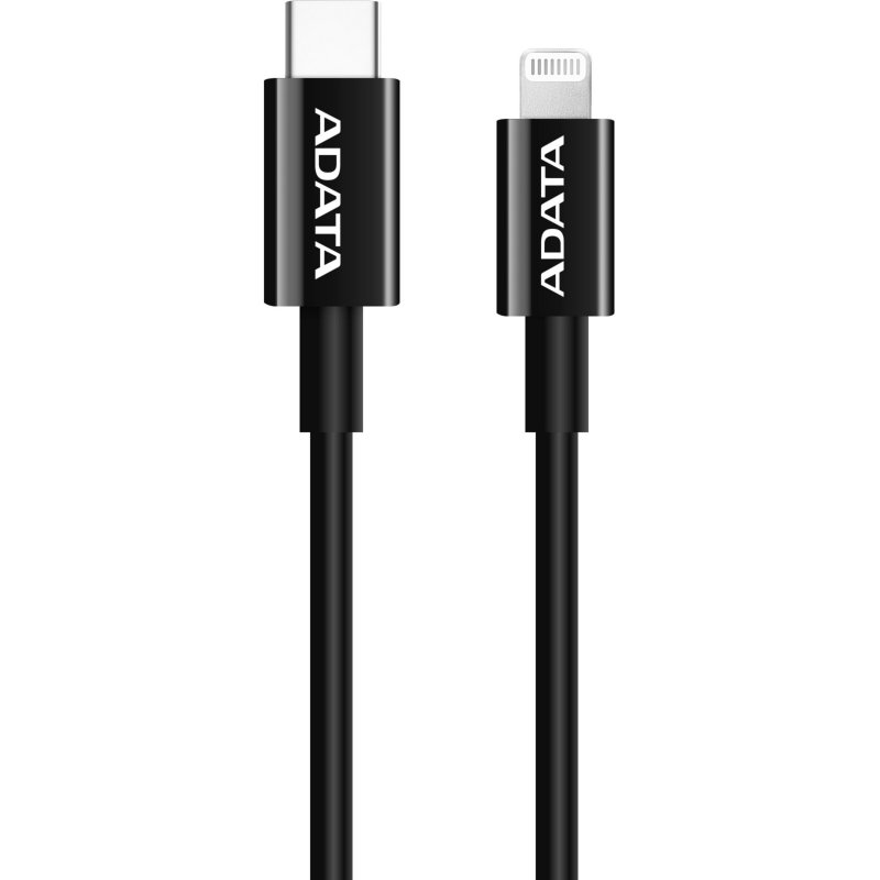 ADATA kabel USB-C na Lightning černý - obrázek č. 1