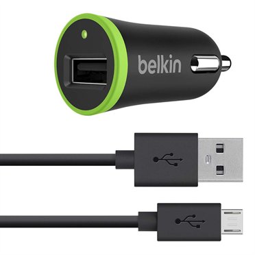 BELKIN Micro USB autonabíječka, 5V, 1A, černá - obrázek produktu