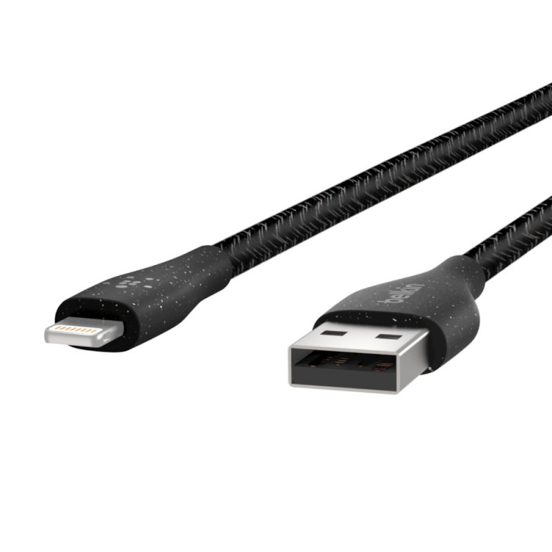 BELKIN DuraTek Plus Lightning na USB-A 3m, černý - obrázek č. 1