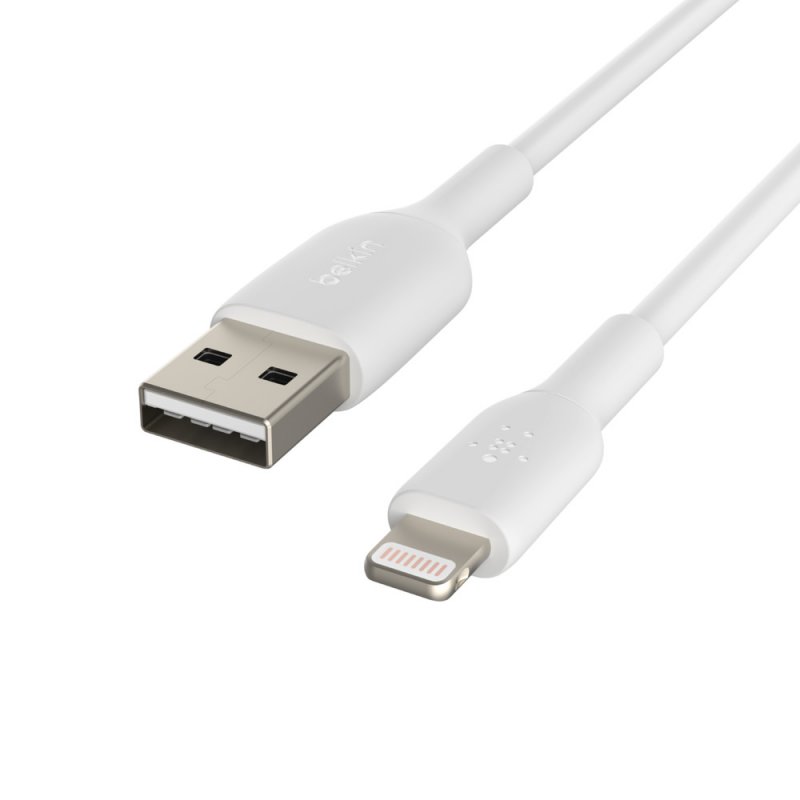 BELKIN kabel USB-A - Lightning, 1m, bílý - obrázek č. 1