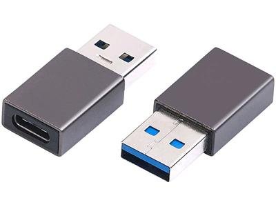 Adaptér C-TECH USB 3.2 Type-C na USB A (CF/ AM) - obrázek produktu