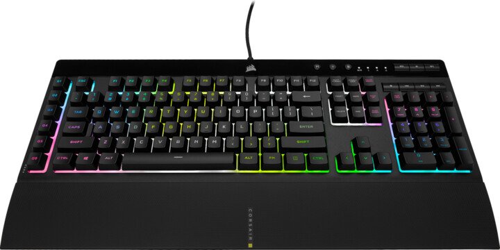CORSAIR herní klávesnice K55 RGB PRO XT, US - obrázek č. 1