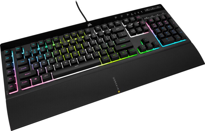 CORSAIR herní klávesnice K55 RGB PRO XT, US - obrázek č. 2
