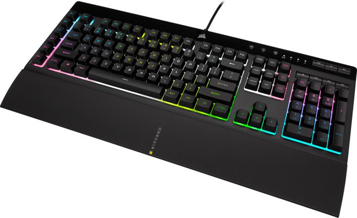 CORSAIR herní klávesnice K55 RGB PRO XT, US - obrázek č. 3