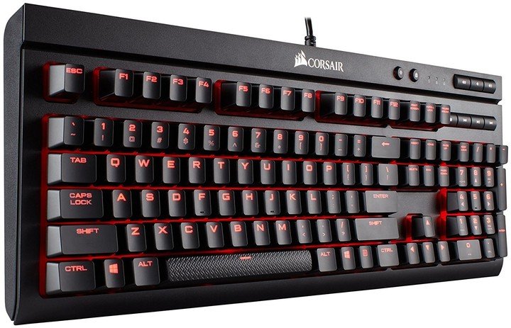 CORSAIR herní klávesnice K68 Cherry MX red, US - obrázek č. 4