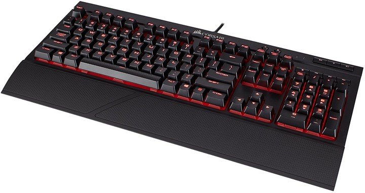 CORSAIR herní klávesnice K68 Cherry MX red, US - obrázek č. 3
