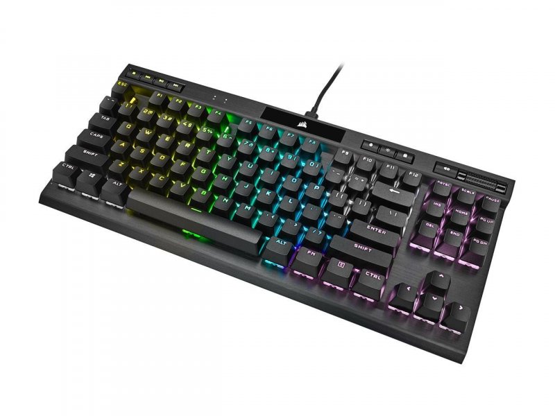 CORSAIR herní klávesnice K70 RGB TKL Champion Series Cherry MX Speed, US - obrázek č. 3