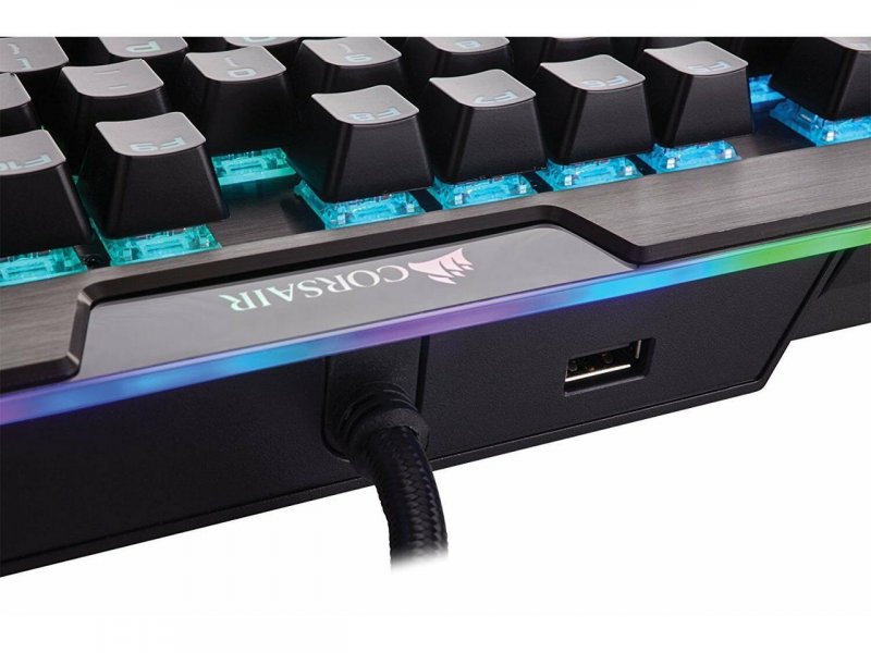 CORSAIR herní klávesnice K95 RGB Platinum Cherry MX-brown-black, US - obrázek č. 4